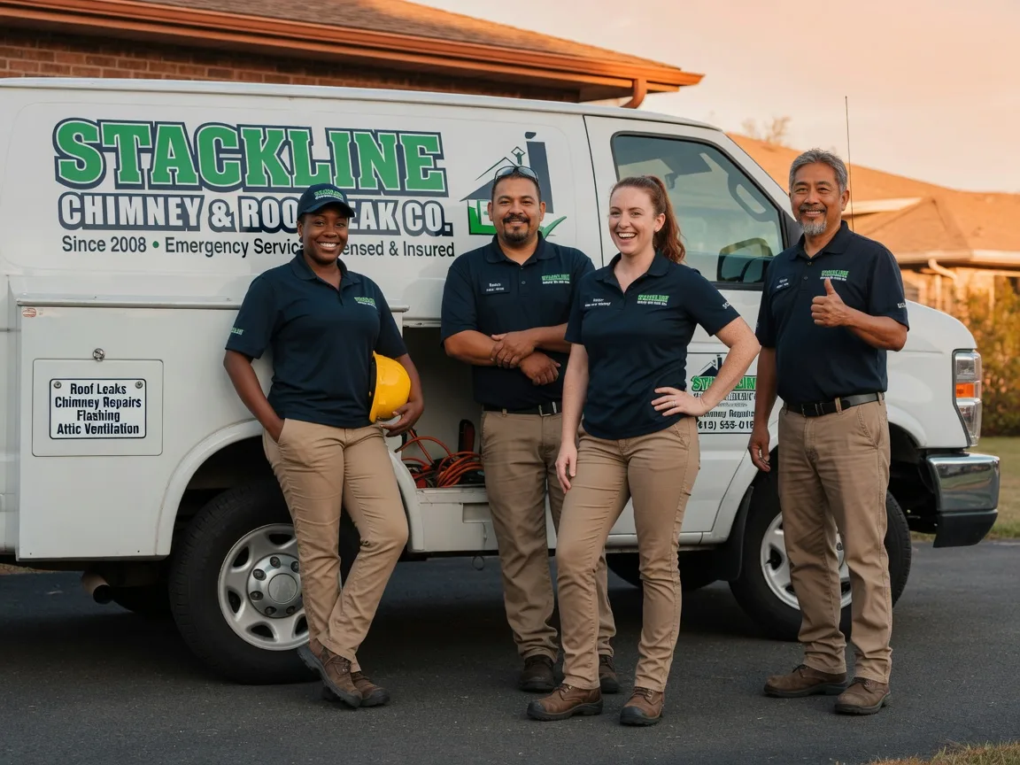 Chimney flashing repair company in Humboldt, NE